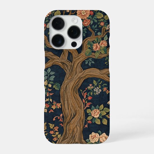 William Morris Tree of Life pre-Raphaelite iPhone Hoesje (Achterkant)