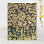 William Morris Tree of Life  pre-Raphaelite Kaart (Gele Bloem)