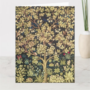 William Morris Tree of Life  pre-Raphaelite Kaart