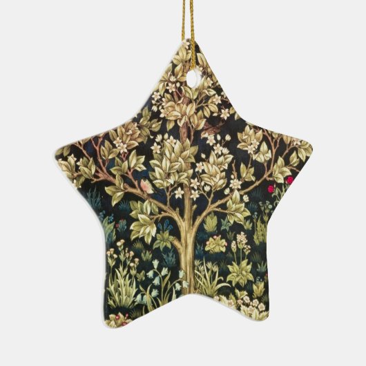 William Morris Tree of Life pre-Raphaelite Keramisch Ornament (Rechts)