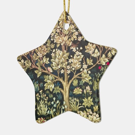 William Morris Tree of Life  pre-Raphaelite Keramisch Ornament (Links)