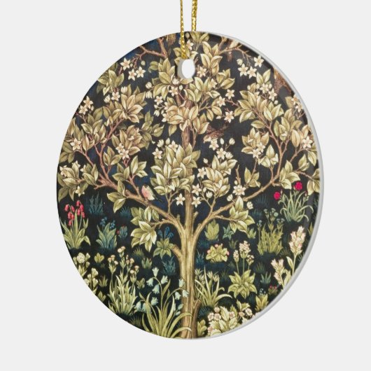 William Morris Tree of Life pre-Raphaelite Keramisch Ornament (Links)
