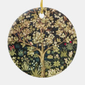 William Morris Tree of Life pre-Raphaelite Keramisch Ornament (Achterkant)