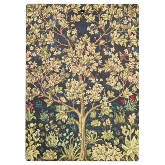 William Morris Tree of Life pre-Raphaelite Klembord (Achterkant)