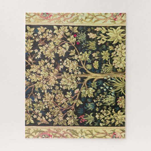William Morris Tree of Life pre-Raphaelite Legpuzzel (Verticaal)