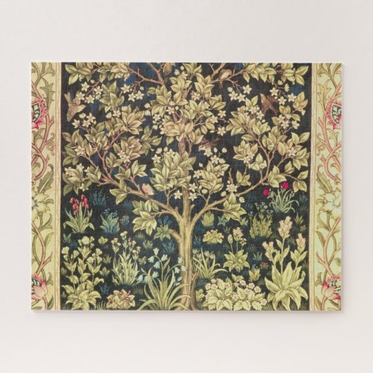 William Morris Tree of Life  pre-Raphaelite Legpuzzel (Horizontaal)