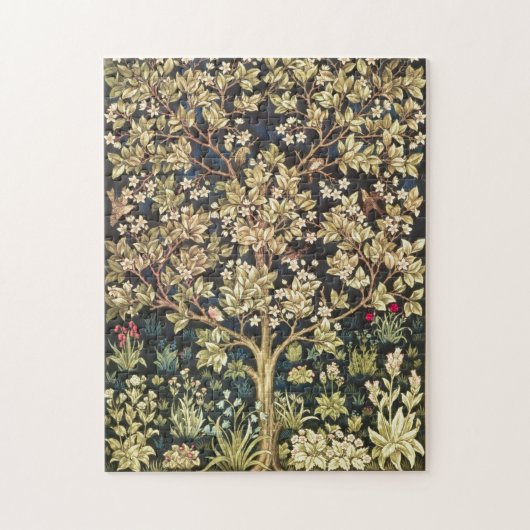 William Morris Tree of Life  pre-Raphaelite Legpuzzel (Verticaal)