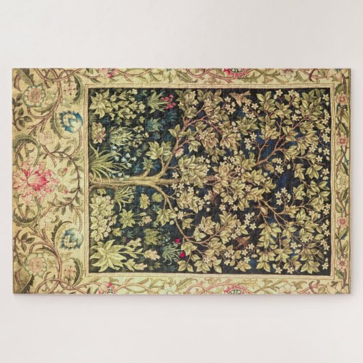 William Morris Tree of Life  pre-Raphaelite Legpuzzel (Horizontaal)
