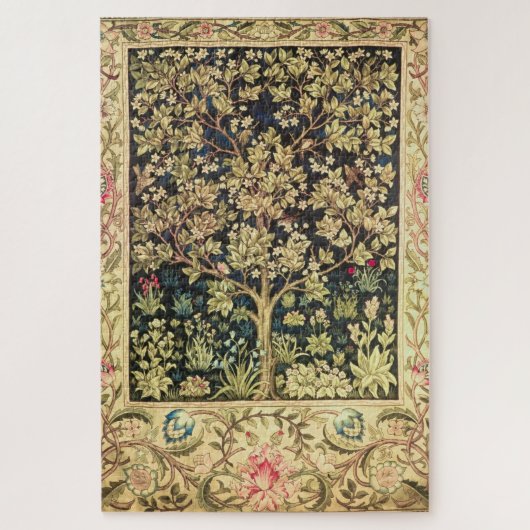 William Morris Tree of Life  pre-Raphaelite Legpuzzel (Verticaal)