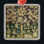 William Morris Tree of Life  pre-Raphaelite Metalen Ornament<br><div class="desc">William Morris Tree of Life Floral Art William Morris was een Engelse textielontwerper, kunstenaar, schrijver en socialist die banden heeft met de Pre-Raphaelite Brotherhood en de British Arts and Crafts Movement. Hij richtte een ontwerpfirma op in samenwerking met de kunstenaar Edward Burne-Jones, en de dichter en kunstenaar Dante Gabriel Rossetti,...</div>