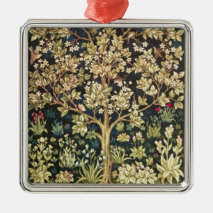 William Morris Tree of Life  pre-Raphaelite Metalen Ornament