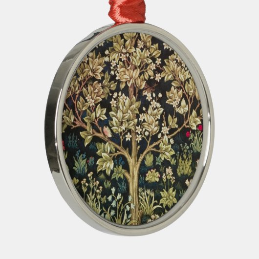 William Morris Tree of Life  pre-Raphaelite Metalen Ornament (Rechts)