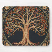 William Morris Tree of Life  pre-Raphaelite Muismat (Voorkant)
