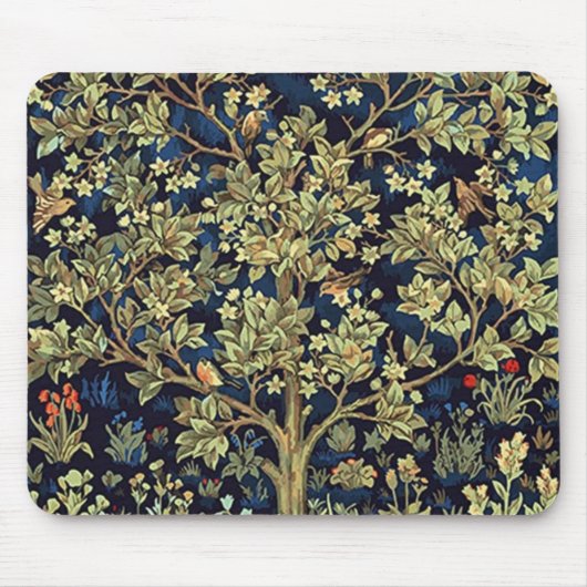 William Morris Tree of Life pre-Raphaelite Muismat (Voorkant)