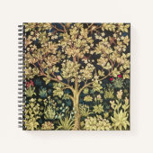 William Morris Tree of Life  pre-Raphaelite Notitieboek (Voorkant)