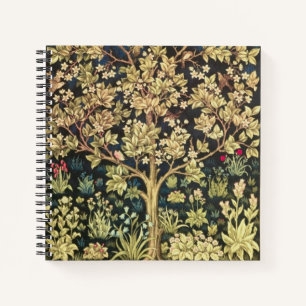 William Morris Tree of Life pre-Raphaelite Notitieboek