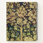William Morris Tree of Life  pre-Raphaelite Notitieboek (Achterkant)