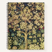 William Morris Tree of Life  pre-Raphaelite Notitieboek (Voorkant)
