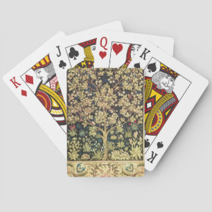 William Morris Tree of Life  pre-Raphaelite Pokerkaarten