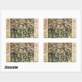 William Morris Tree of Life  pre-Raphaelite Rechthoekige Sticker (Vel)