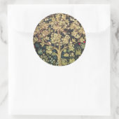 William Morris Tree of Life  pre-Raphaelite Ronde Sticker (Tas)