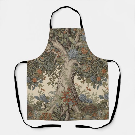 William Morris Tree of Life  pre-Raphaelite Schort (Voorkant)