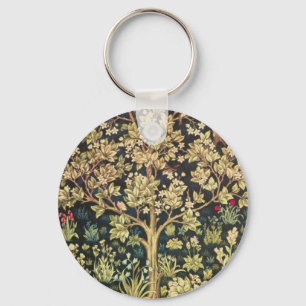 William Morris Tree of Life  pre-Raphaelite Sleutelhanger