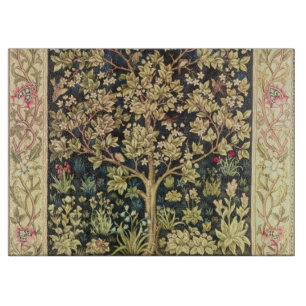 William Morris Tree of Life pre-Raphaelite Snijplank