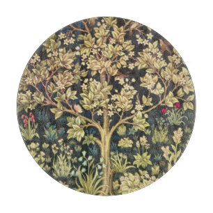 William Morris Tree of Life  pre-Raphaelite Snijplank