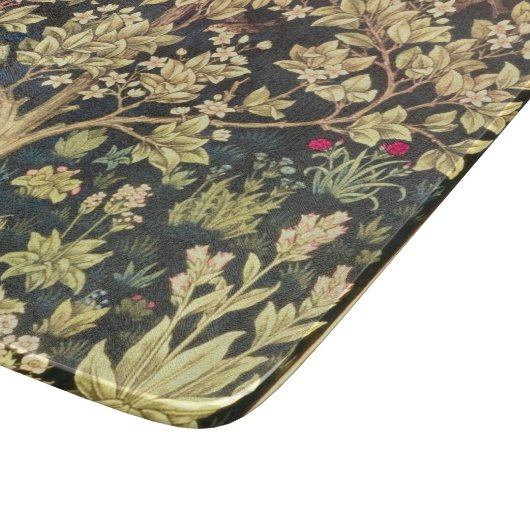 William Morris Tree of Life  pre-Raphaelite Snijplank (Hoek)