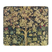 William Morris Tree of Life  pre-Raphaelite Snijplank (Voorkant)