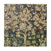 William Morris Tree of Life  pre-Raphaelite Tegeltje (Voorkant)