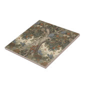 William Morris Tree of Life  pre-Raphaelite Tegeltje (Zijkant)