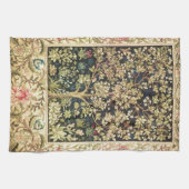 William Morris Tree of Life  pre-Raphaelite Theedoek (Horizontaal)