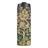 William Morris Tree of Life  pre-Raphaelite Thermosbeker (Voorkant)