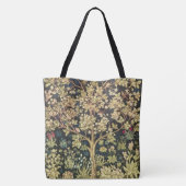 William Morris Tree of Life pre-Raphaelite Tote Bag (Achterkant)