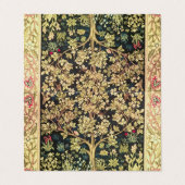 William Morris Tree of Life pre-Raphaelite Visitekaartje (Buitenkant ongevouwen)