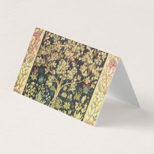 William Morris Tree of Life pre-Raphaelite Visitekaartje