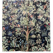 William Morris Tree of Life Shower Curtain Douchegordijn (Voorkant)