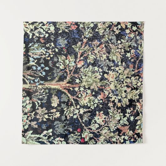 William Morris Tree of Life Tapestry Wandkleed (Voorkant (horizontaal))