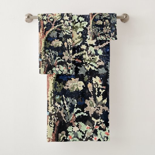 William Morris Tree of Life Towels Bad Handdoek (Insitu)