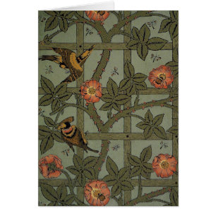 William Morris Trellis behang kunst