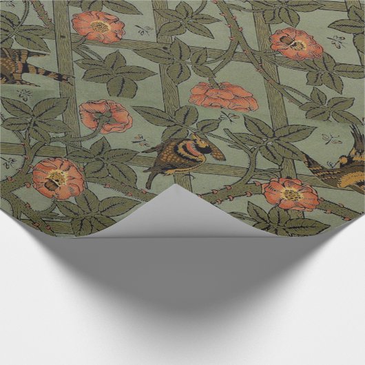 William Morris Trellis behang kunst Cadeaupapier (Hoek)