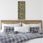 William Morris Trellis behang kunst Canvas Afdruk (Insitu (Slaapkamer))