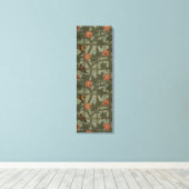William Morris Trellis Behang Kunst Canvas Afdruk (Insitu (Houten vloer))