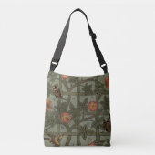 William Morris Trellis behang kunst Crossbody Tas (Voorkant)