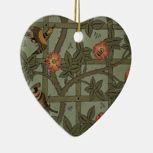 William Morris Trellis behang kunst Keramisch Ornament (Rechts)