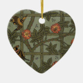 William Morris Trellis behang kunst Keramisch Ornament (Voorkant)