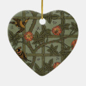William Morris Trellis behang kunst Keramisch Ornament (Achterkant)