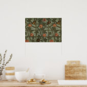 William Morris Trellis Behang Kunst Poster (Keuken)